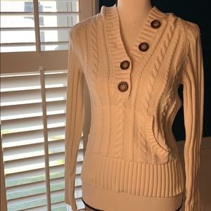 Aeropostale Knit Sweater with hood- Size M